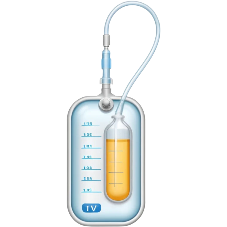 IV bag medication emoji
