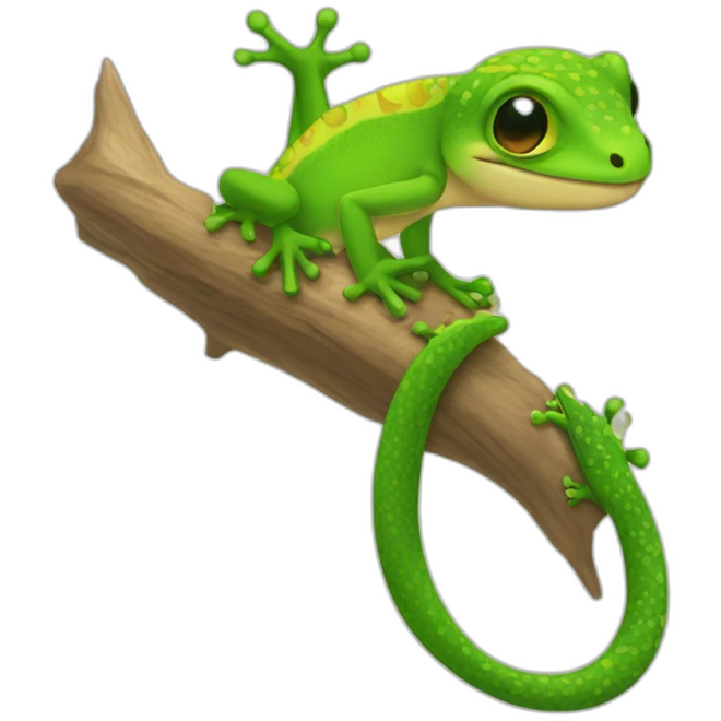 gecko kawai emoji