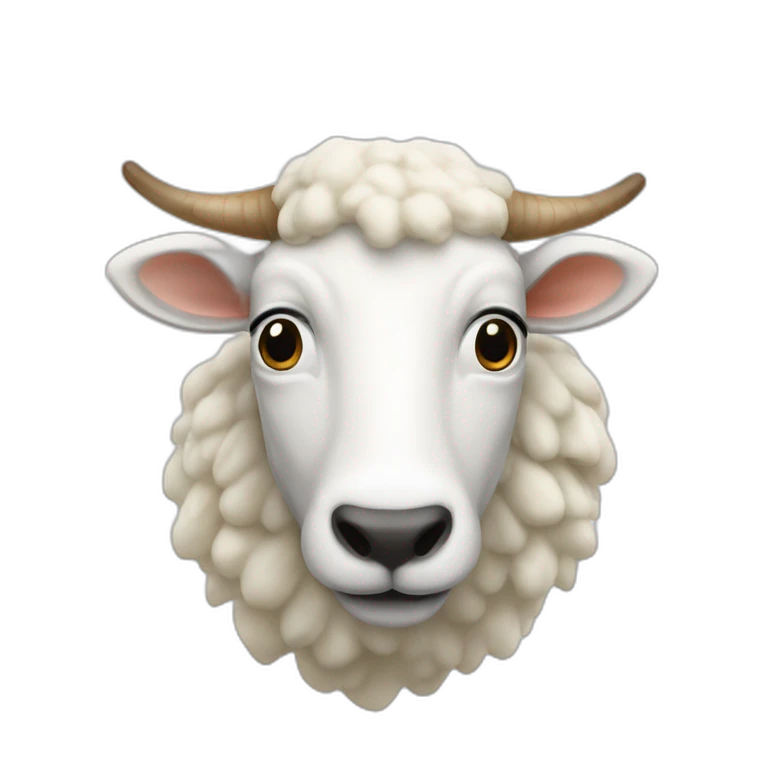 Chèvre qui broute emoji
