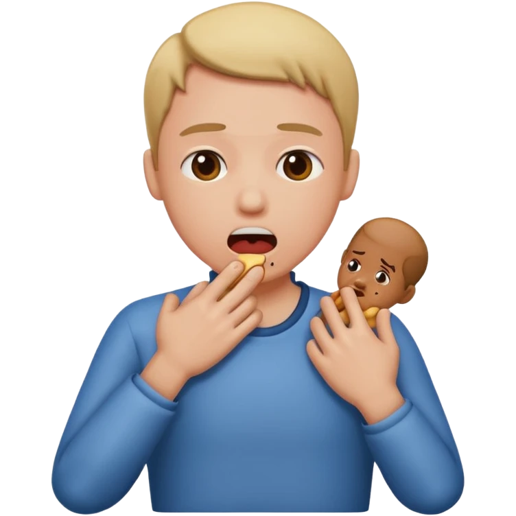 Choking yourself emoji emoji