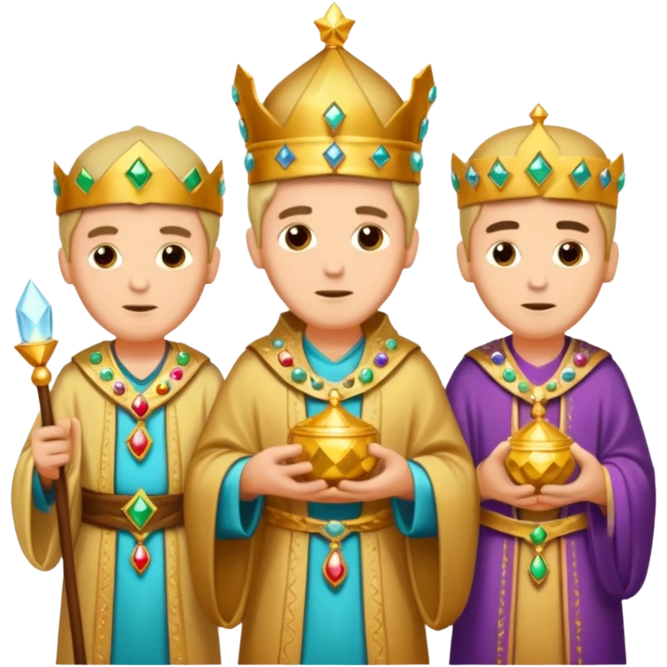 three wise men emoji