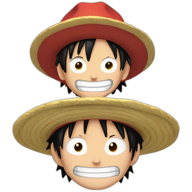 Luffy emoji