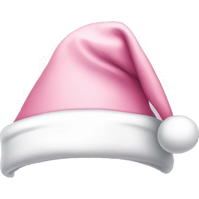 light pink santa hat emoji