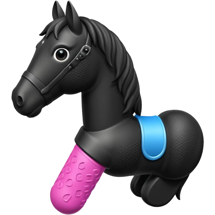 a horse dildo emoji