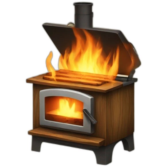 wood burning device emoji