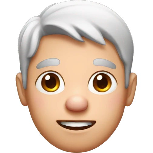 human that looks like a pig emoji