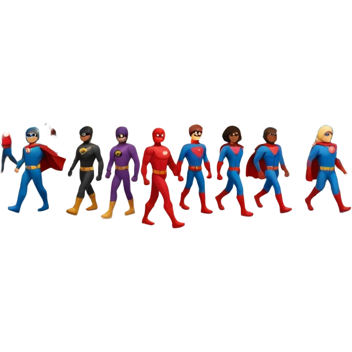 Superhero Street emoji