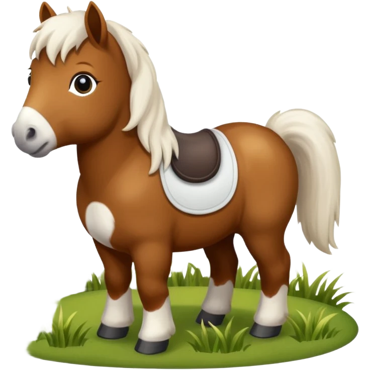 Mini horses emoji