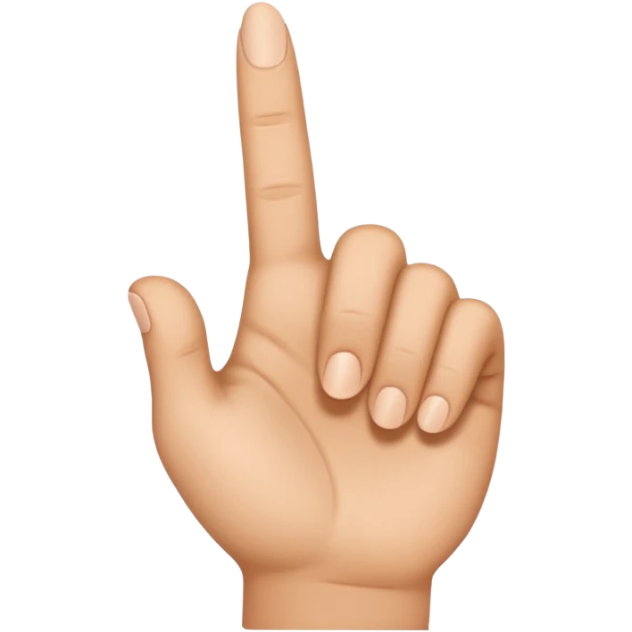 emoji de dedo señalando emoji