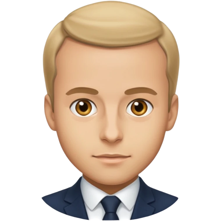 Emanuel Macron  emoji