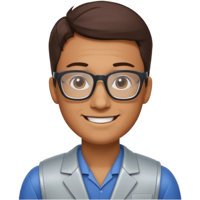 a robotics teacher emoji