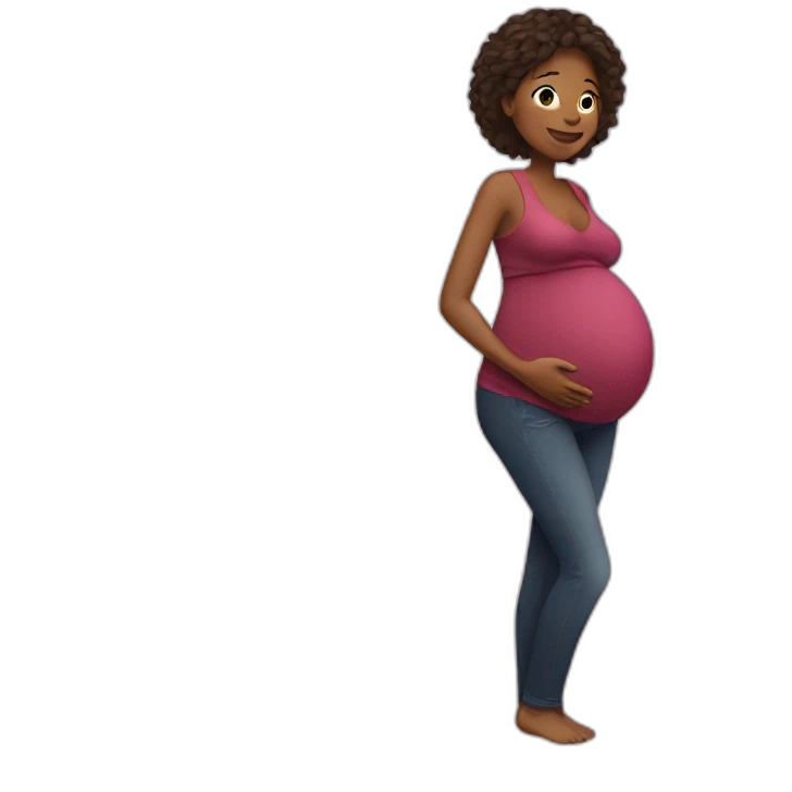 Pregnant mum emoji