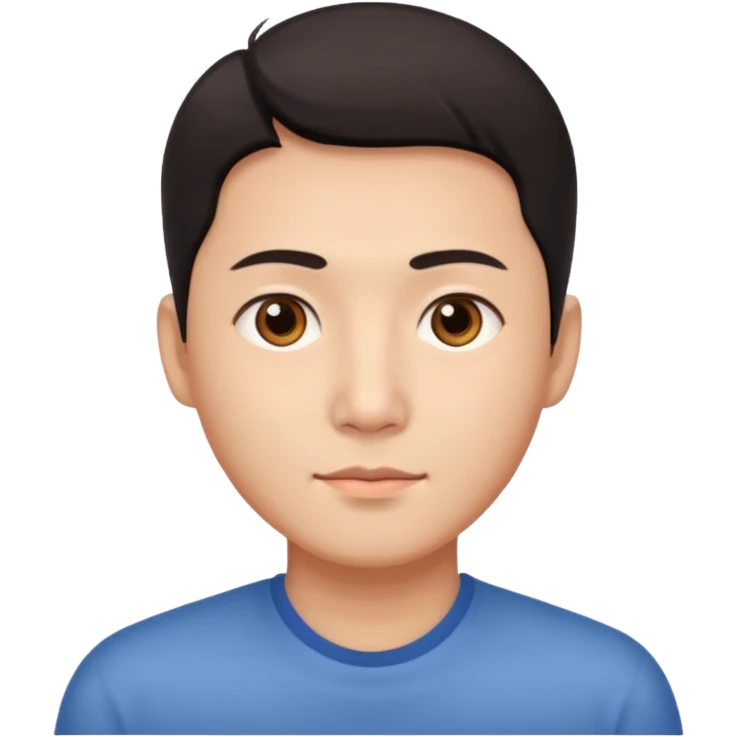 chinese man doing skincare emoji