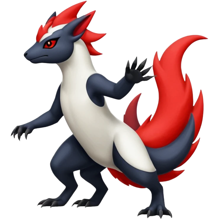 Zangoose-Salandit-Absol-fusion emoji