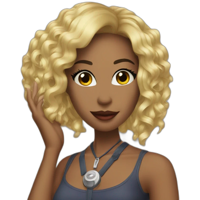 Dj miss monique  emoji
