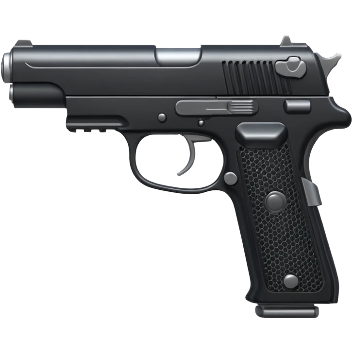 Pistol with silencer  emoji