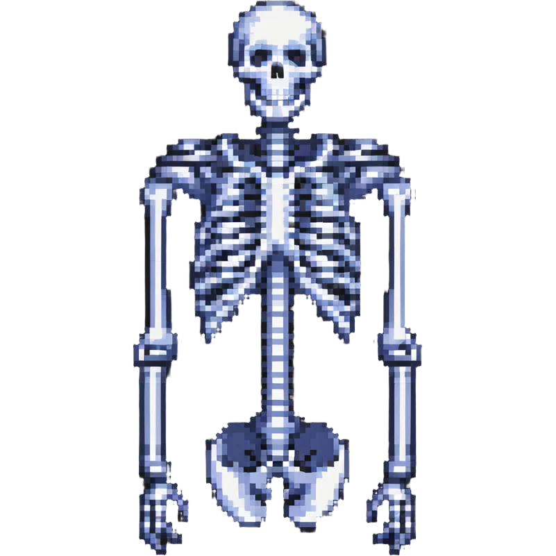 skeleton ribs emoji