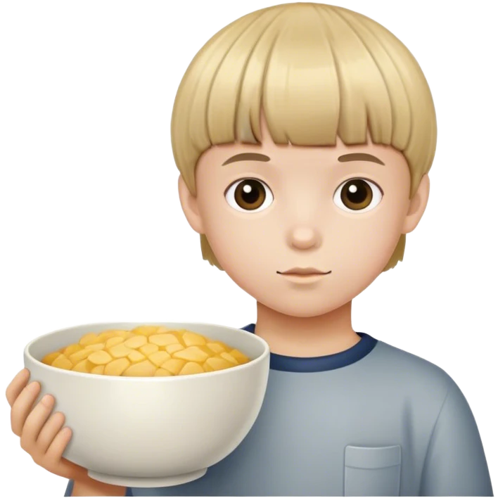 kid with a bowl cut emoji