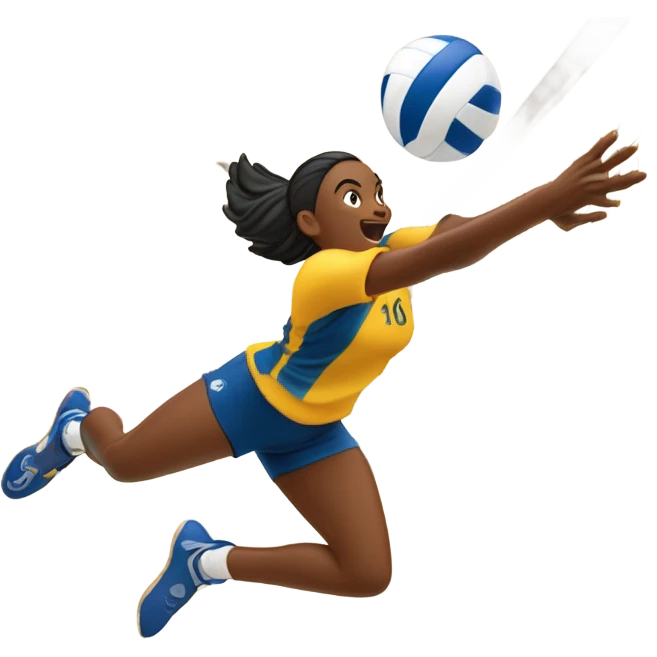 Volleyball ace emoji