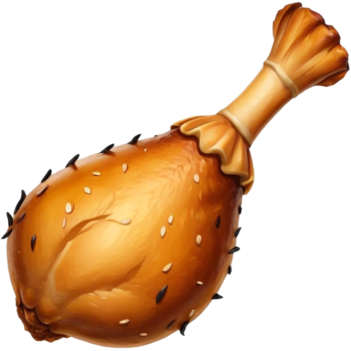 chicken drumstick emoji