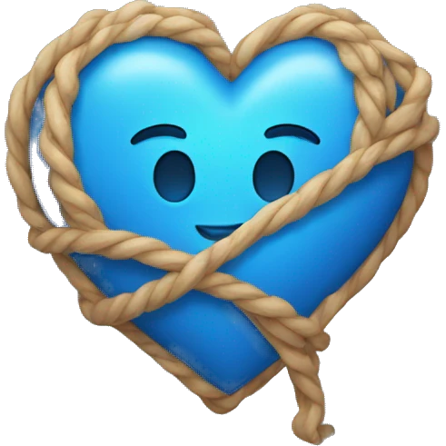 Blue heart  emoji