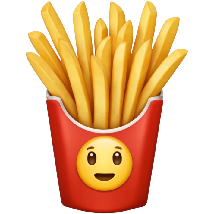 french fries emoji