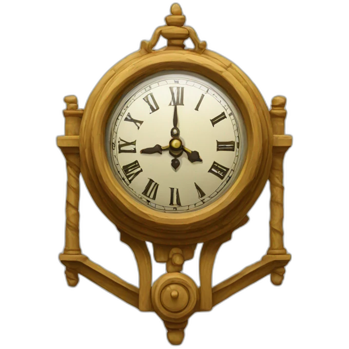 1337 CLOCK emoji