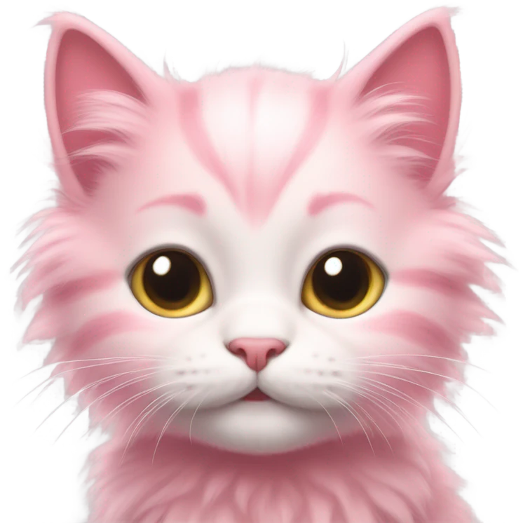 pink kitten emoji
