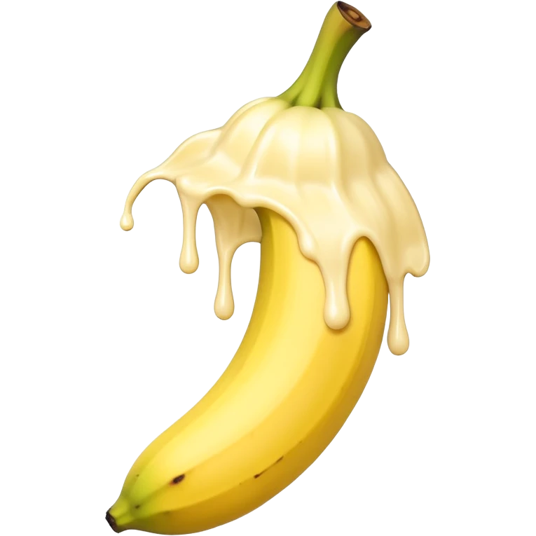 1 Banana dripping cream emoji