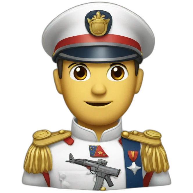 militaire français emoji