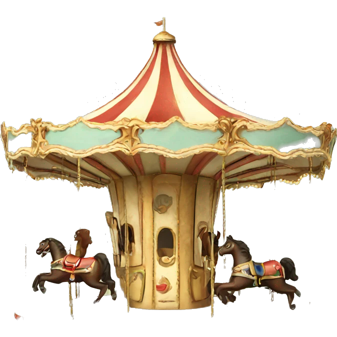 Vintage carousel emoji