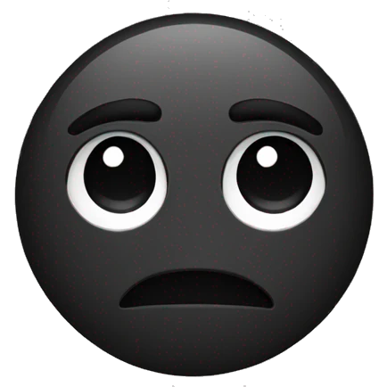 BLACK CIRCLE emoji