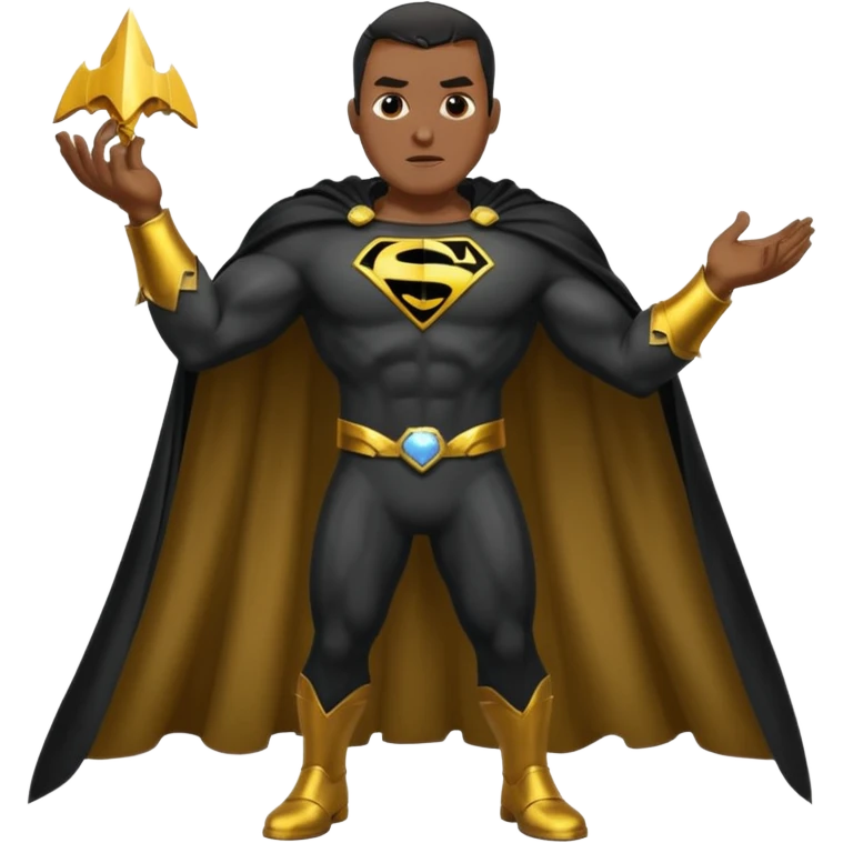 black adam cape emoji