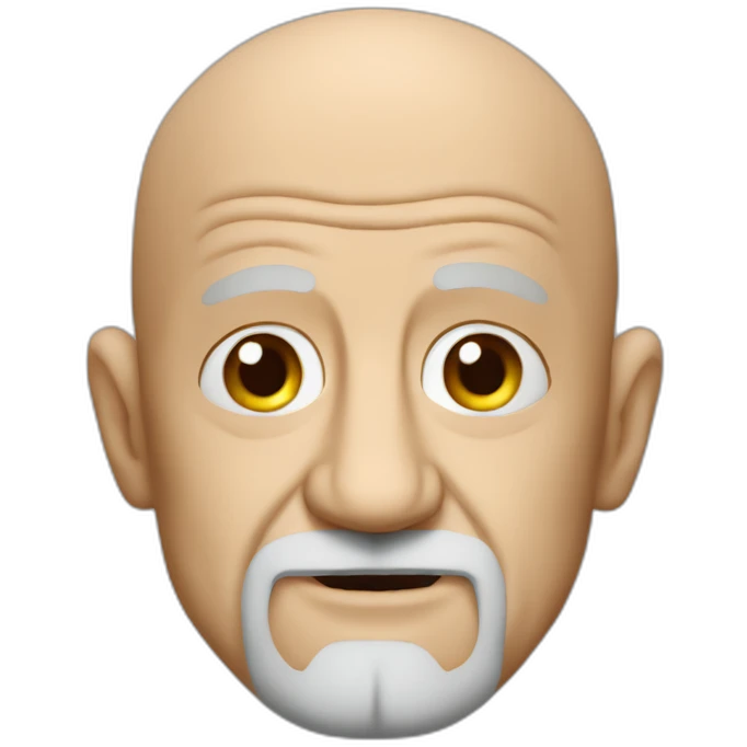 mike ehrmantraut with a finger emoji
