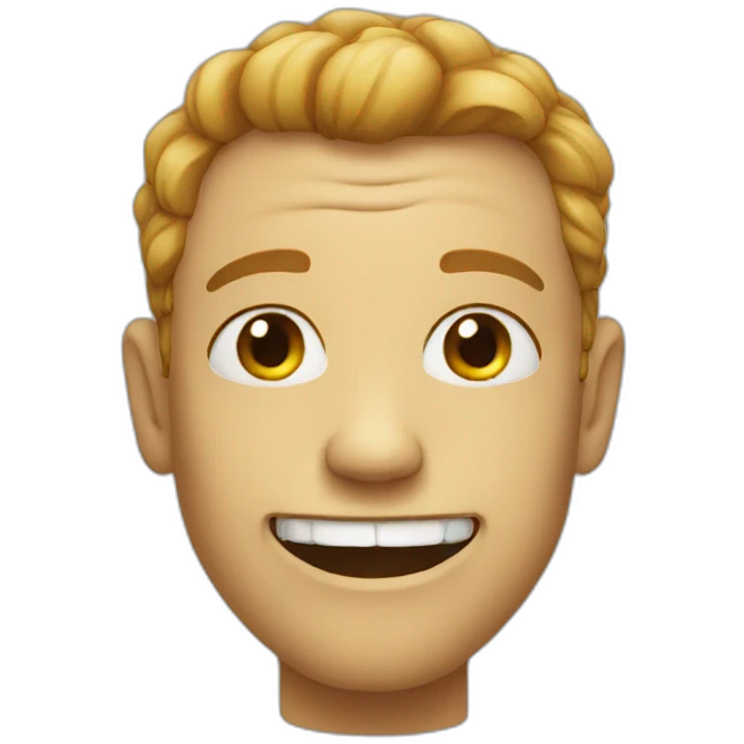 ugly smile emoji