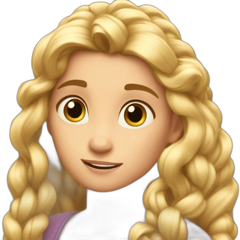 Raiponce emoji