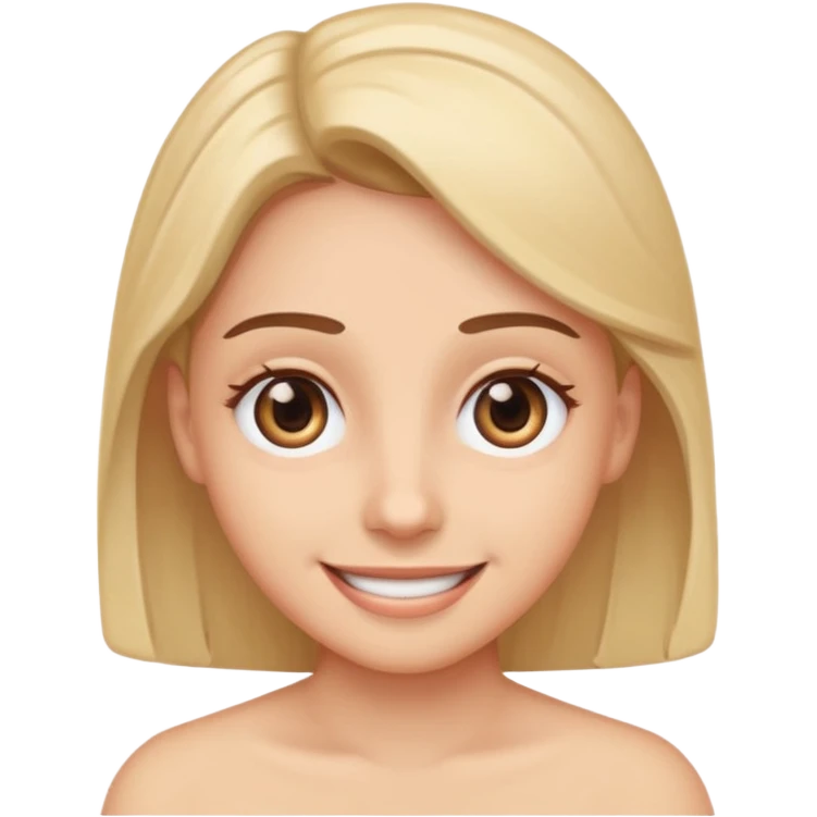 smiling, eye twitch  emoji