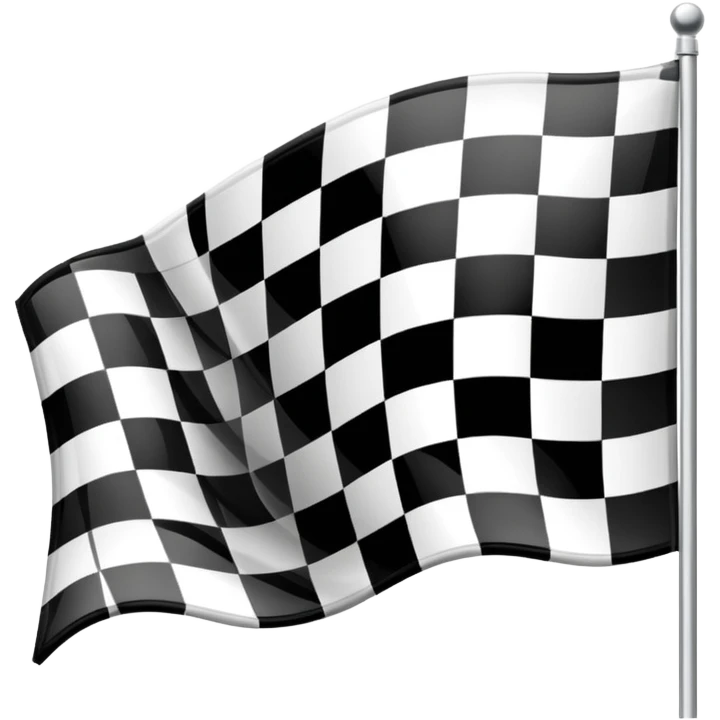 sorayama Chequered flag emoji