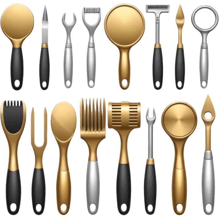 hair tools emoji