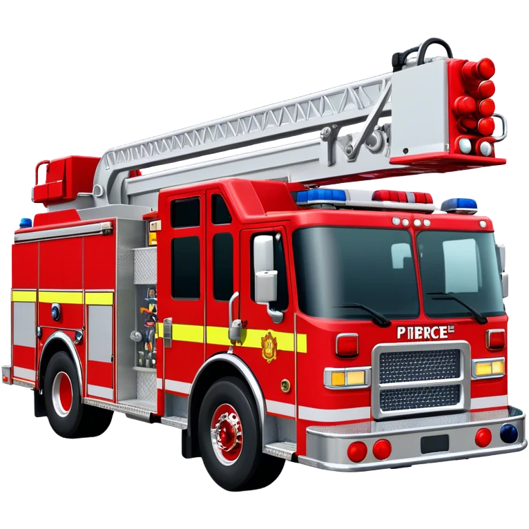 Fire Engine - Pierce Enforcer Pumper (Model Year: 2021) (Iconic colour: Red) emoji