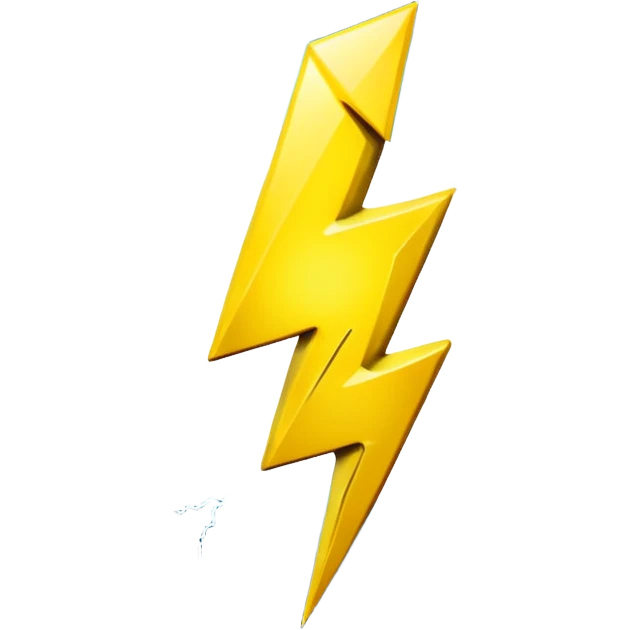 electric bolt symbol emoji