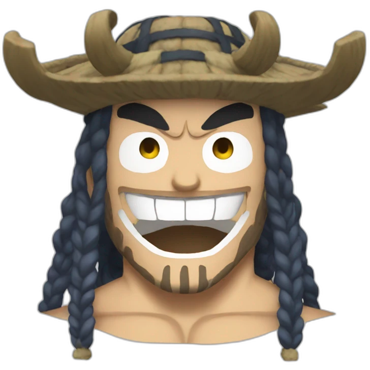 Kaido one piece emoji
