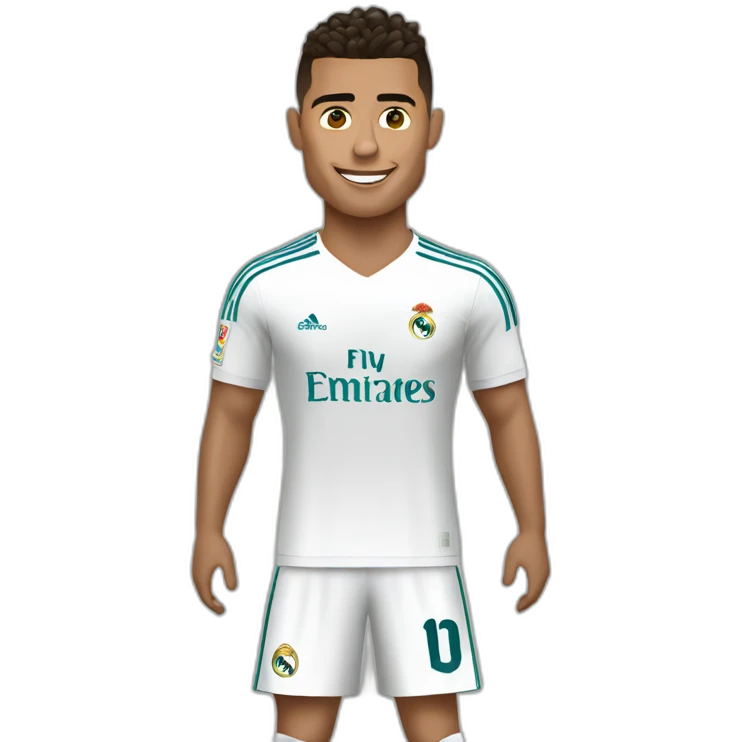 Ronaldo real madrid emoji