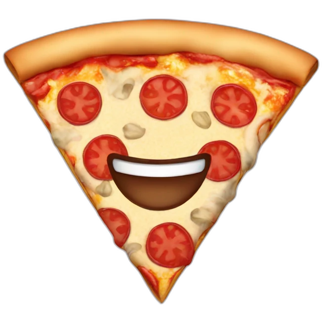 smile pizza emoji