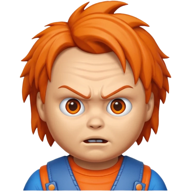 Un emojin de chuky emoji