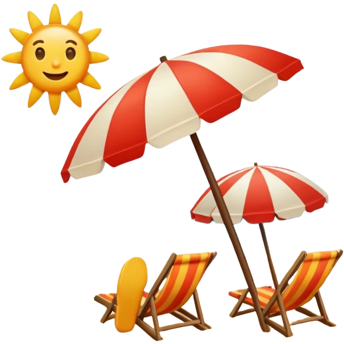 Beach emoji