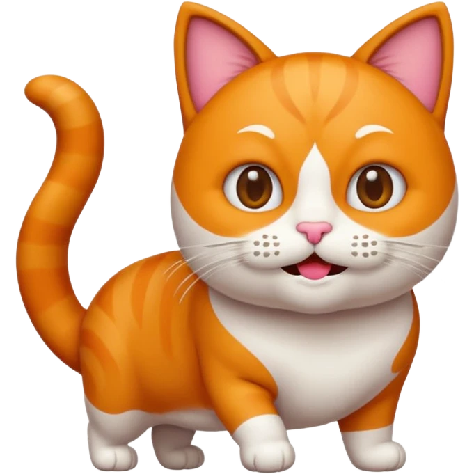 cria um emoji com um gato a dançar emoji
