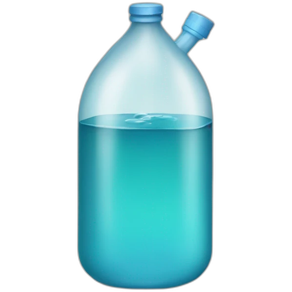 Bouteille d'eau emoji