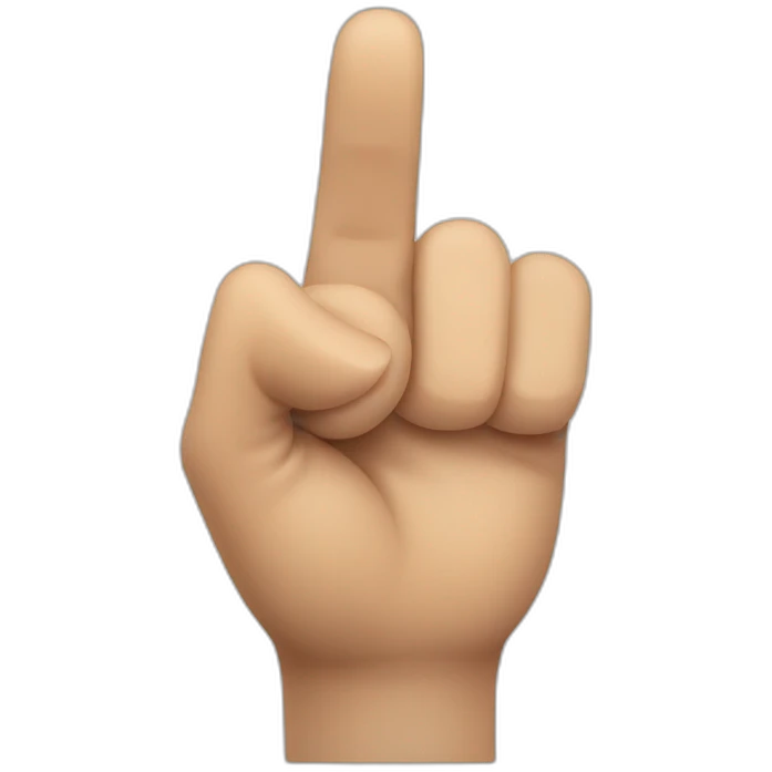 finger pointing at you emoji