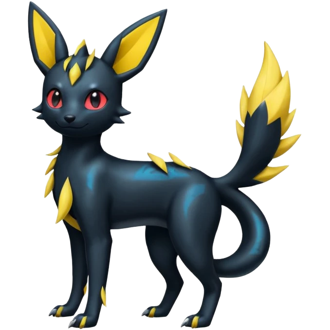 Shiny Umbreon-Salandit-Jolteon-fusion emoji